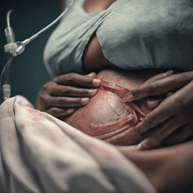 Cesarean Section Illustration