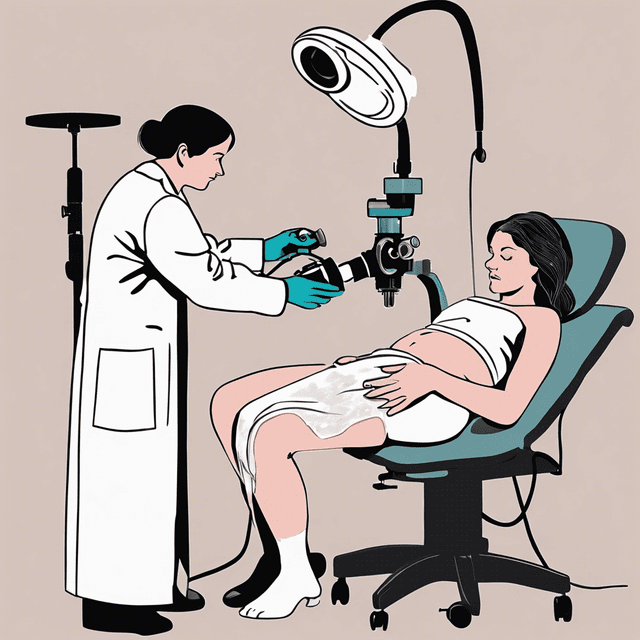 Colposcopy Illustration